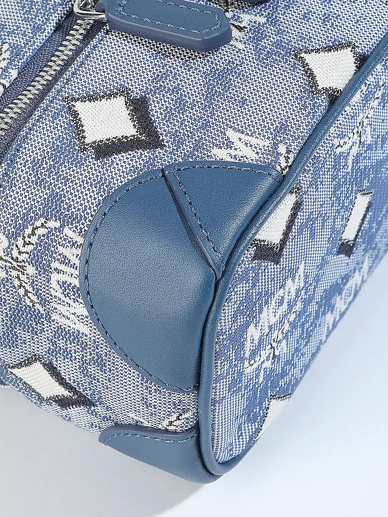 MCM | Tasche - Mini Bag Vintage Jacquard  | blau