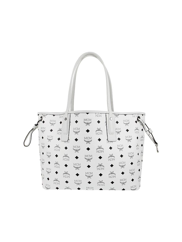 MCM | Tasche - Shopper "Project Visetos" | weiß