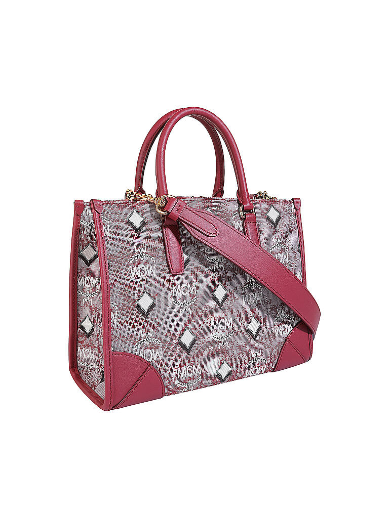 MCM | Tasche - Shopper Vintage Jacquard  | rot