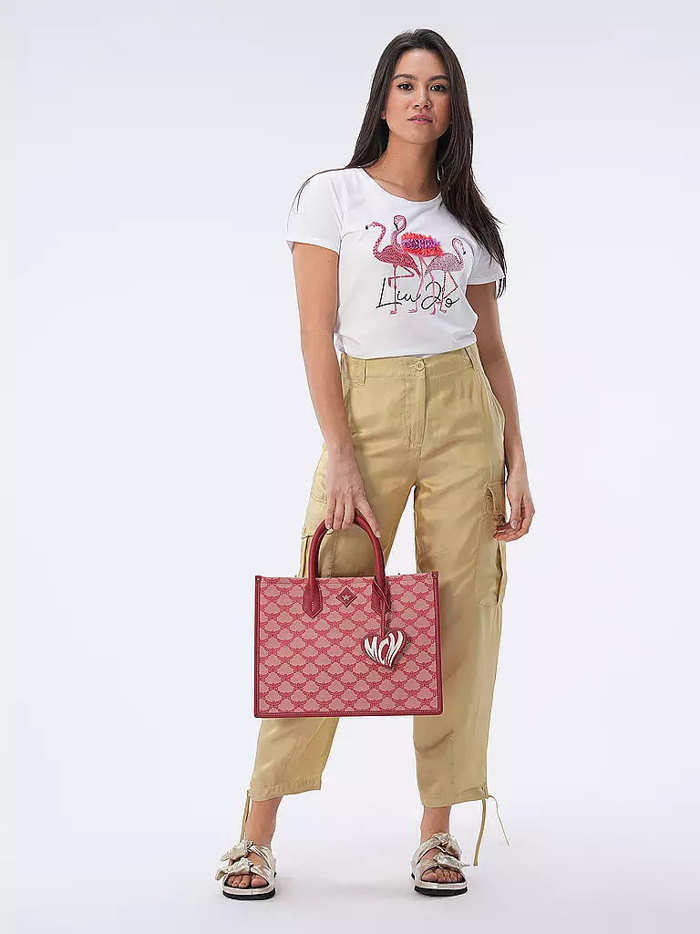 MCM | Tasche - Tote Bag LAURETOS VALENTINE Medium | rot