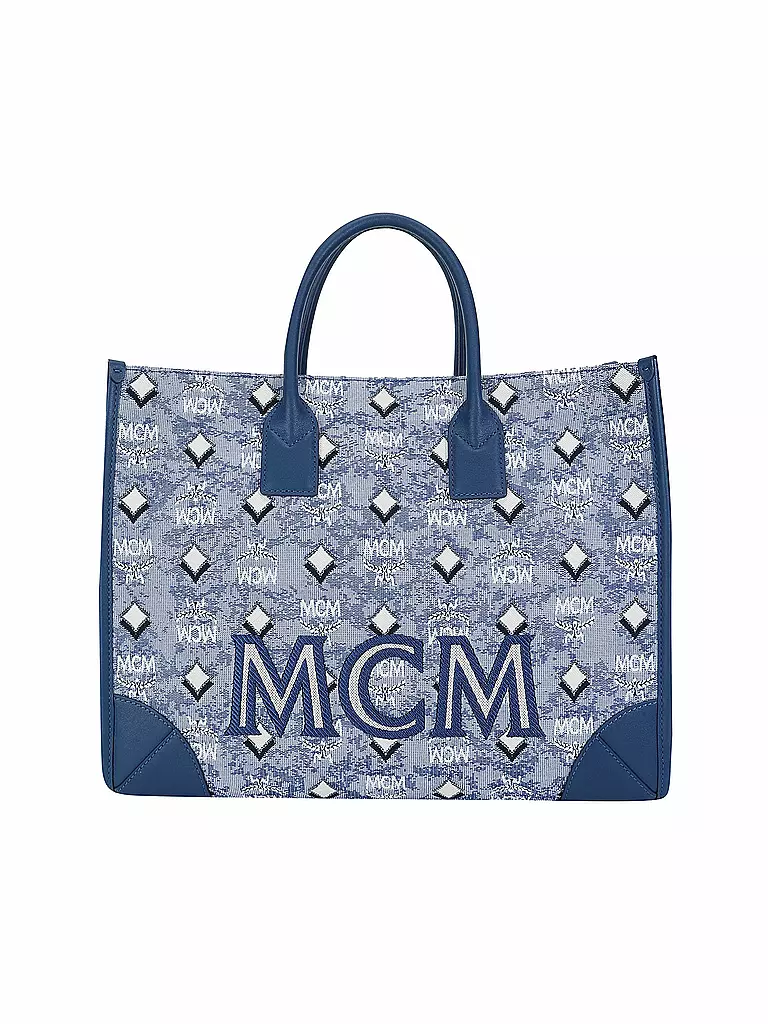 MCM | Tasche - Tote Bag MÜNCHEN L | blau
