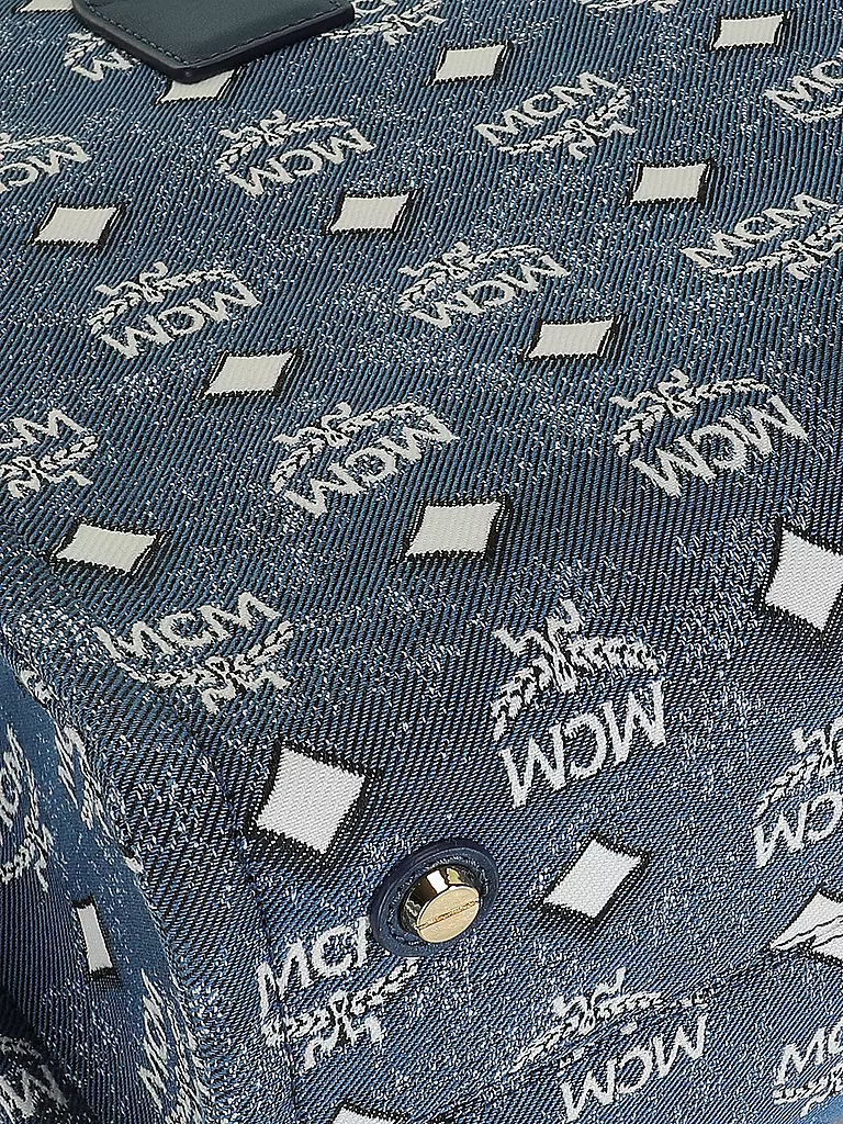 MCM | Tasche - Tote Bag MÜNCHEN Large  | blau