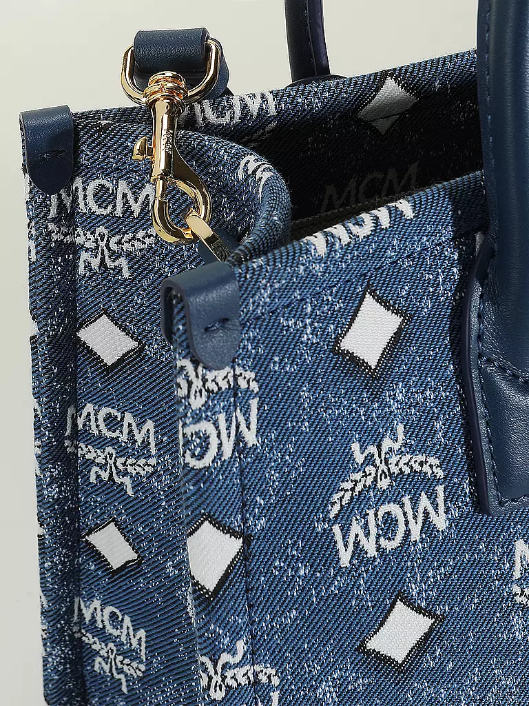 MCM | Tasche - Tote Bag MÜNCHEN Small | blau