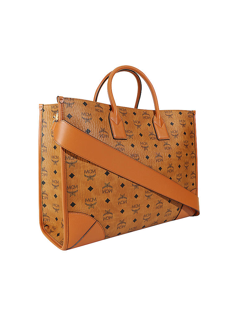 Tote Bag Mcm Tasche Beutel MCM Tasche Tote Bag MÜNCHEN XL Weiss