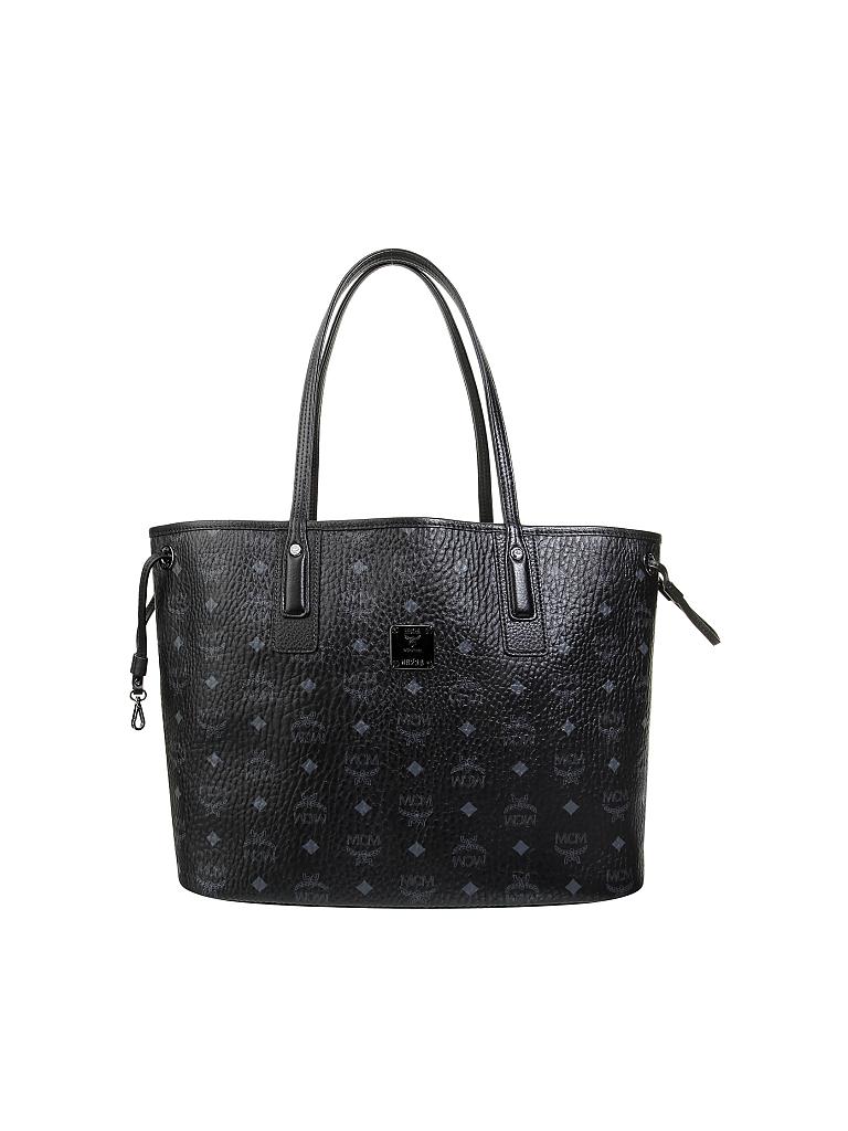 MCM | Tasche - Wende-Shopper "Project Visetos" M | schwarz