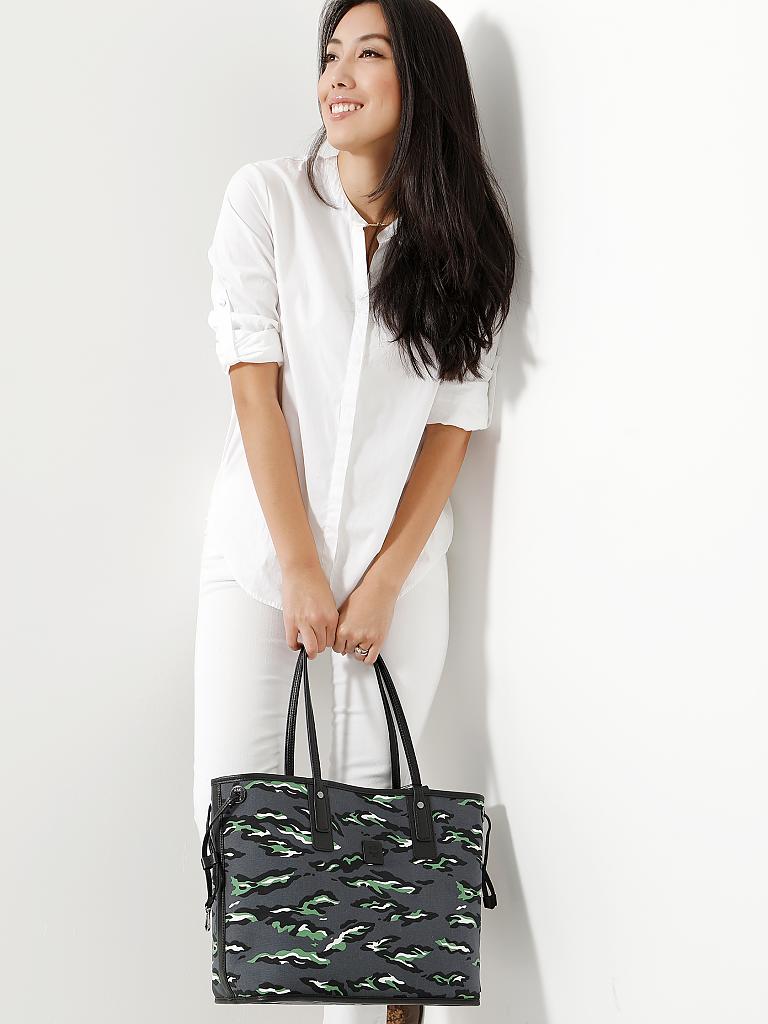 MCM | Tasche - Wende-Shopper "Project Visetos" M | schwarz
