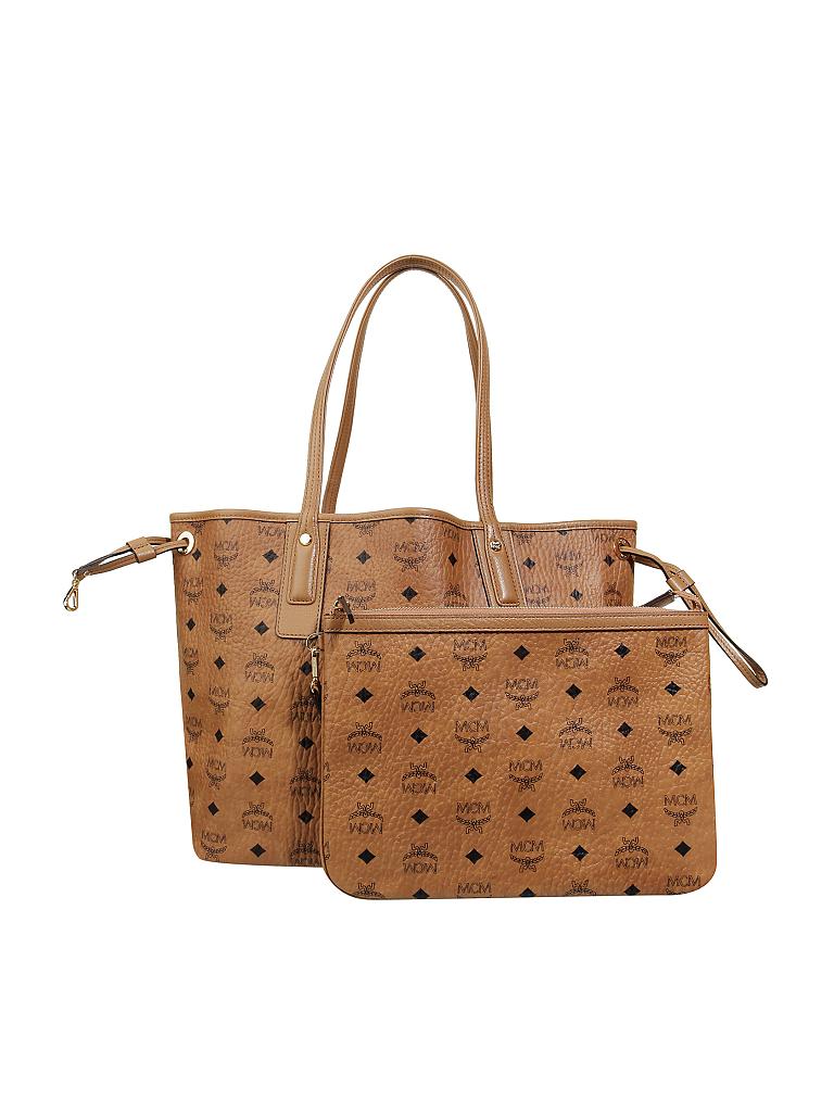 MCM | Tasche - Wende-Shopper "Project Visetos" M | braun