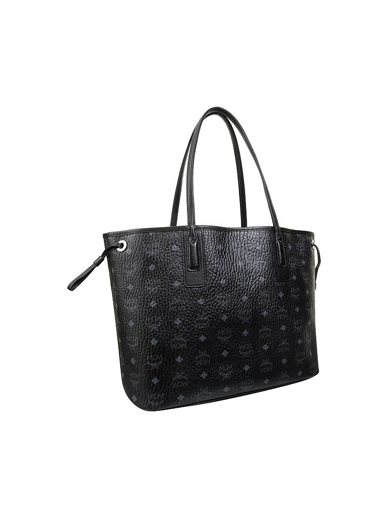 MCM | Tasche - Wende-Shopper "Project Visetos" M | schwarz