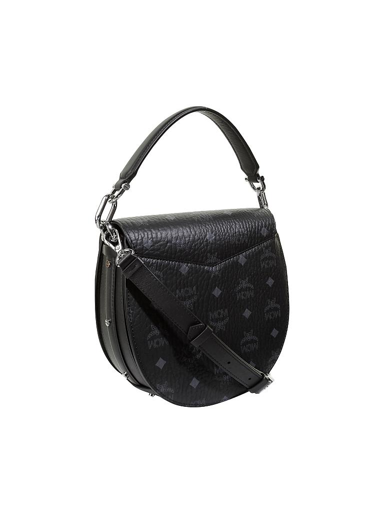 MCM | Tasche Crossbody Patricia Visetos Mini | schwarz