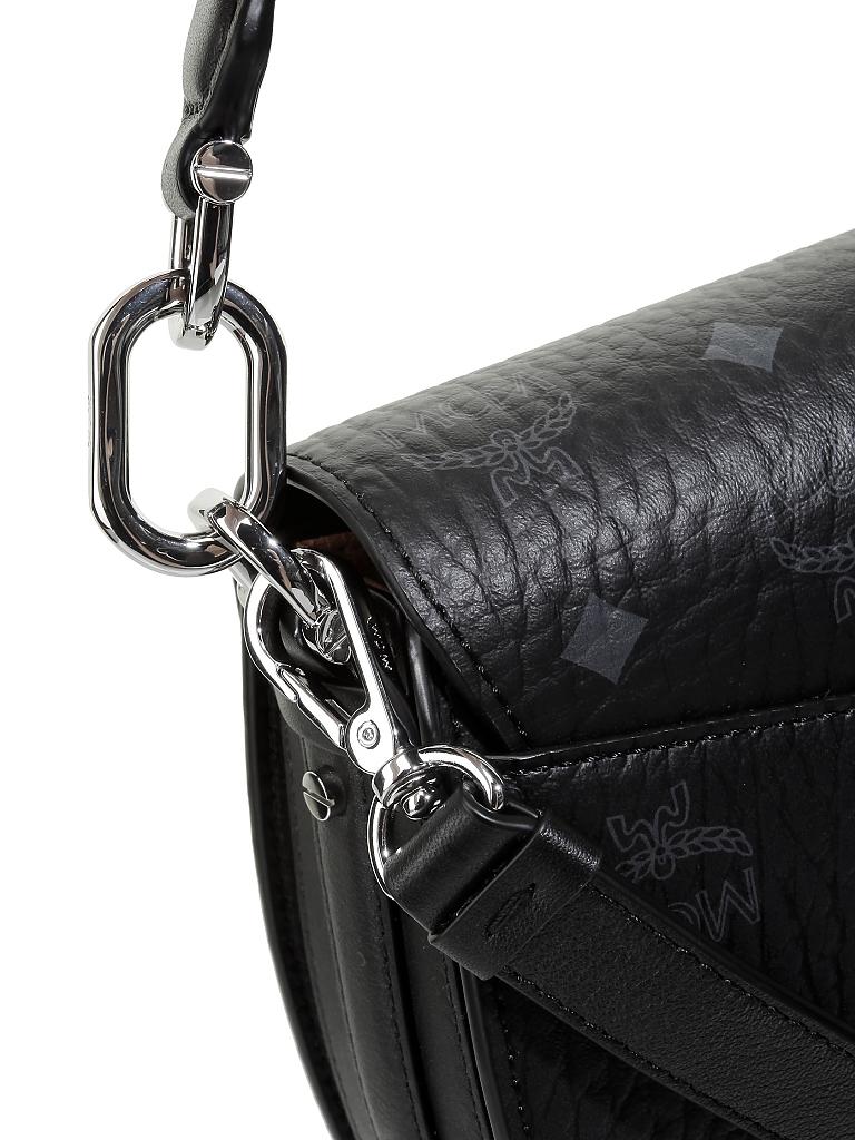 MCM | Tasche Crossbody Patricia Visetos Mini | schwarz