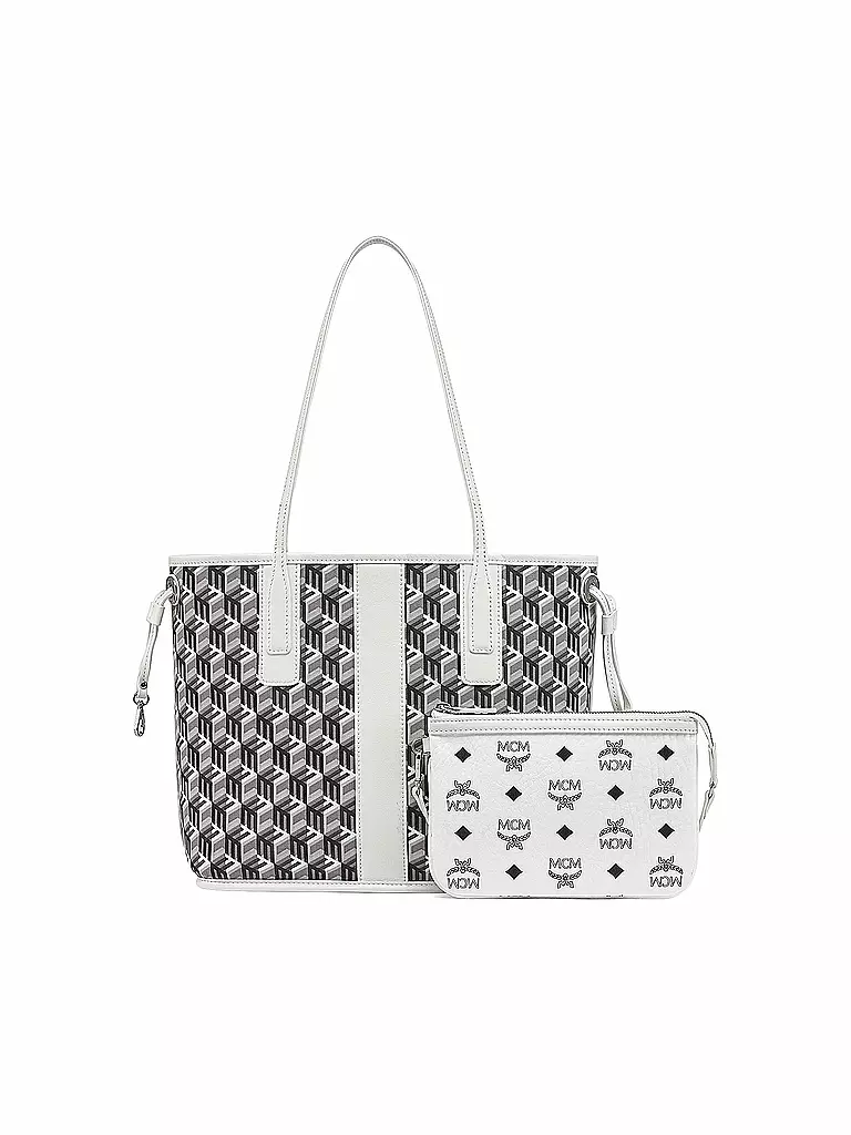 MCM | Wendetasche - Shopper LIZ Small | weiss