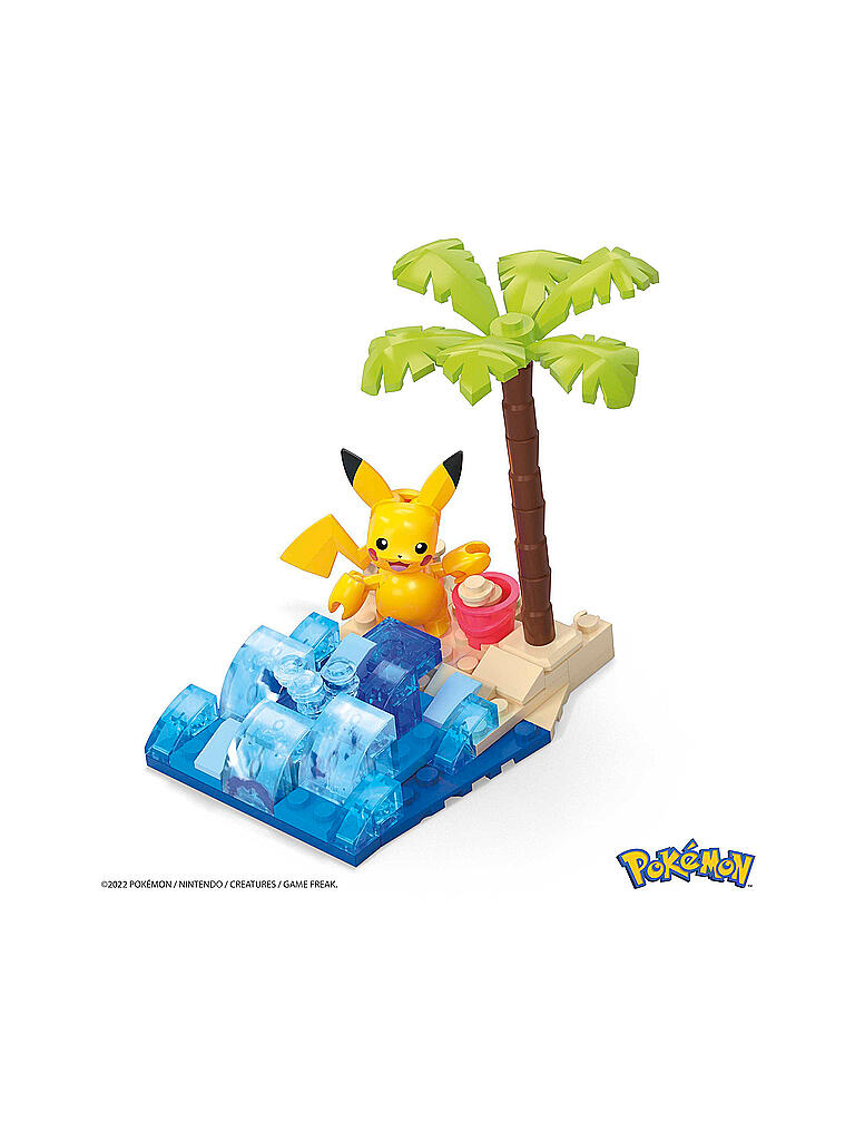 MEGA CONSTRUX | Mega Construx Pokemon - Pikachus Strandtag | keine Farbe