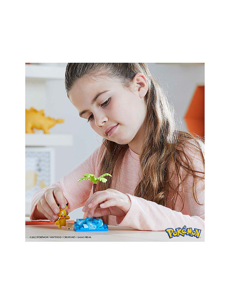 MEGA CONSTRUX | Mega Construx Pokemon - Pikachus Strandtag | keine Farbe