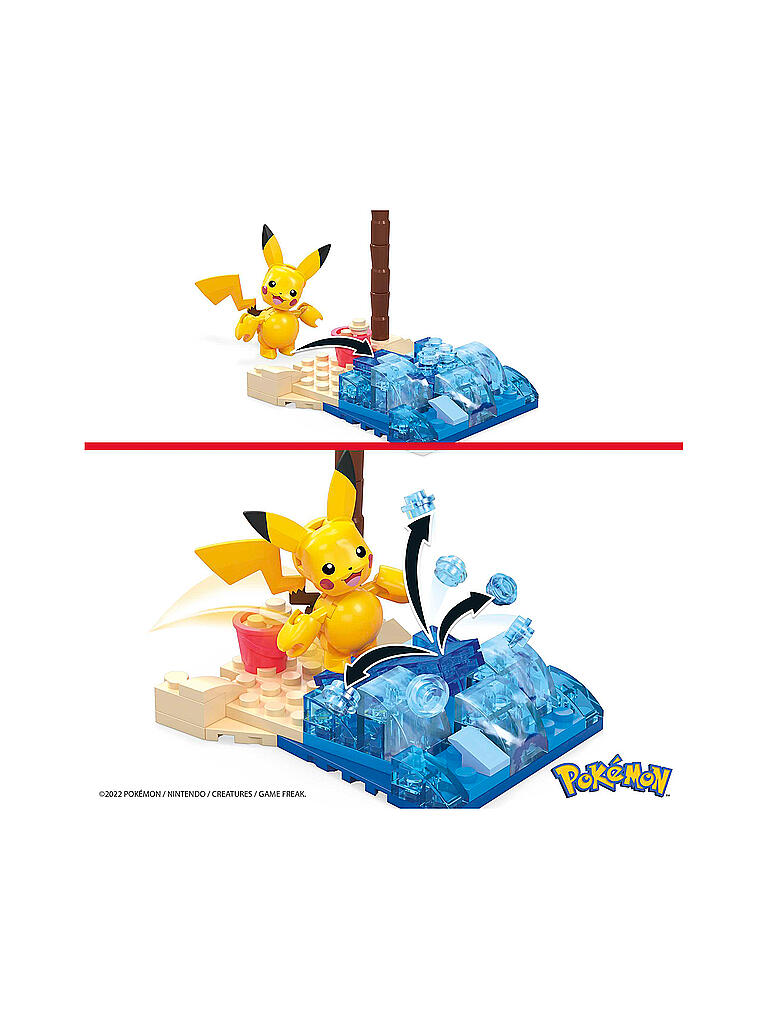 MEGA CONSTRUX | Mega Construx Pokemon - Pikachus Strandtag | keine Farbe