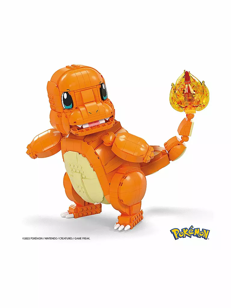 MEGA CONSTRUX | Mega Construx Pokemon Jumbo Glumanda | keine Farbe