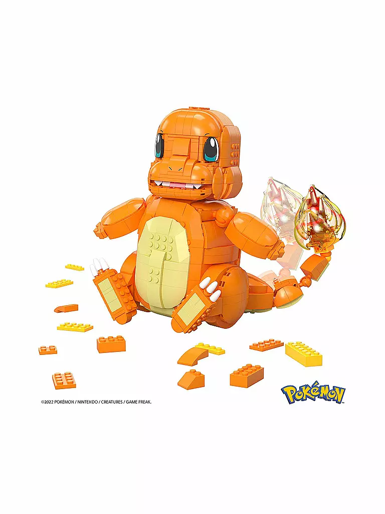 MEGA CONSTRUX | Mega Construx Pokemon Jumbo Glumanda | keine Farbe