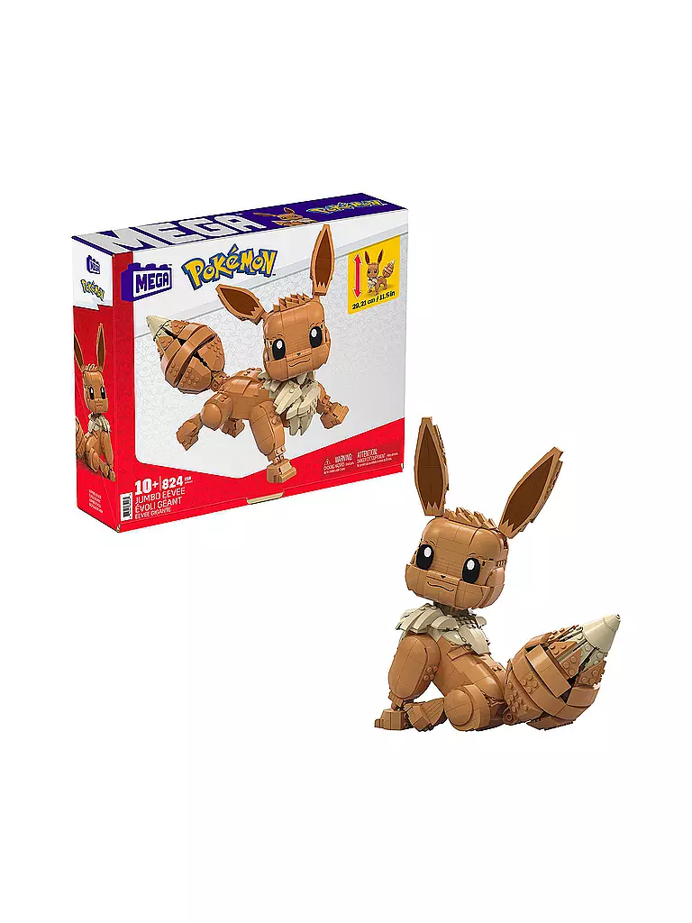 MEGA CONSTRUX | MEGA Pokémon Jumbo Evoli | keine Farbe