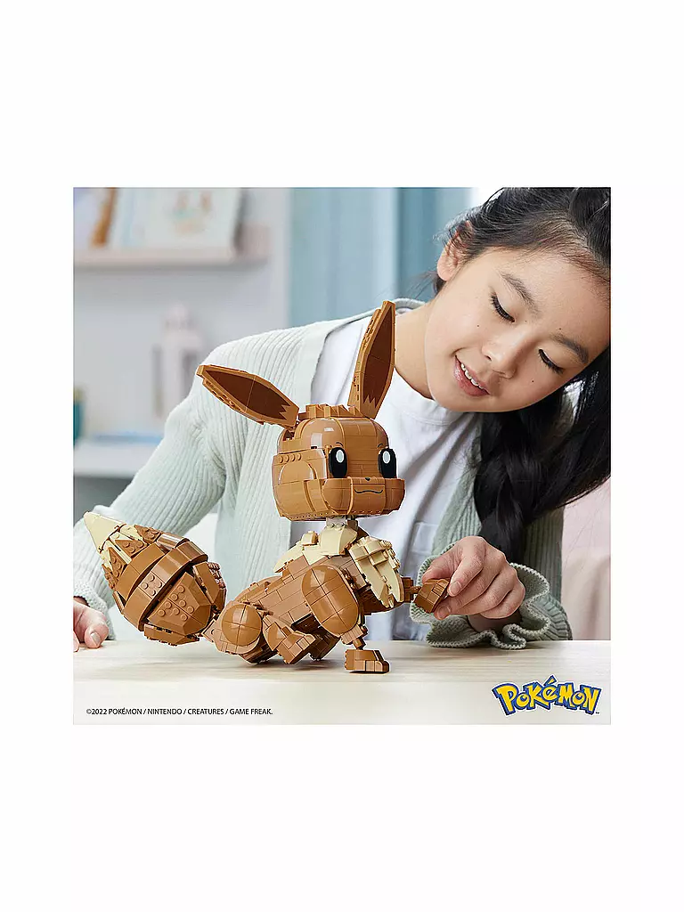 MEGA CONSTRUX | MEGA Pokémon Jumbo Evoli | keine Farbe