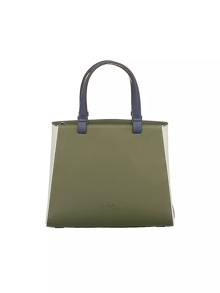 MEGGY K MUNICH | Ledertasche - Henkeltasche VALENTINA | olive