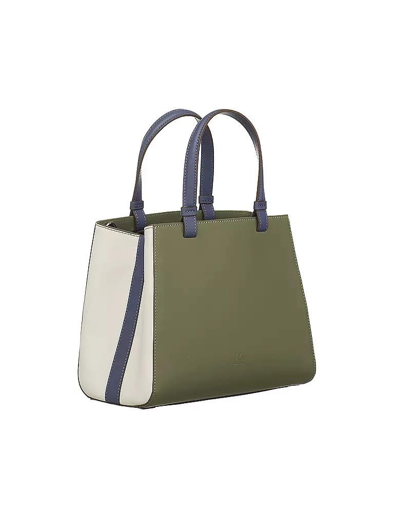 MEGGY K MUNICH | Ledertasche - Henkeltasche VALENTINA | olive