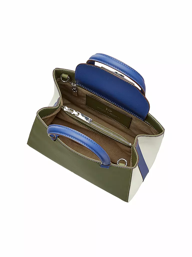 MEGGY K MUNICH | Ledertasche - Henkeltasche VALENTINA | olive