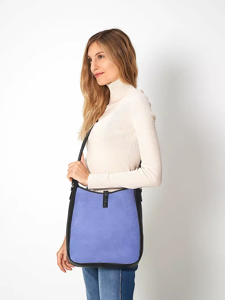 MEGGY K MUNICH | Ledertasche - Hobo Bag CHAMONIX MARIE | lila