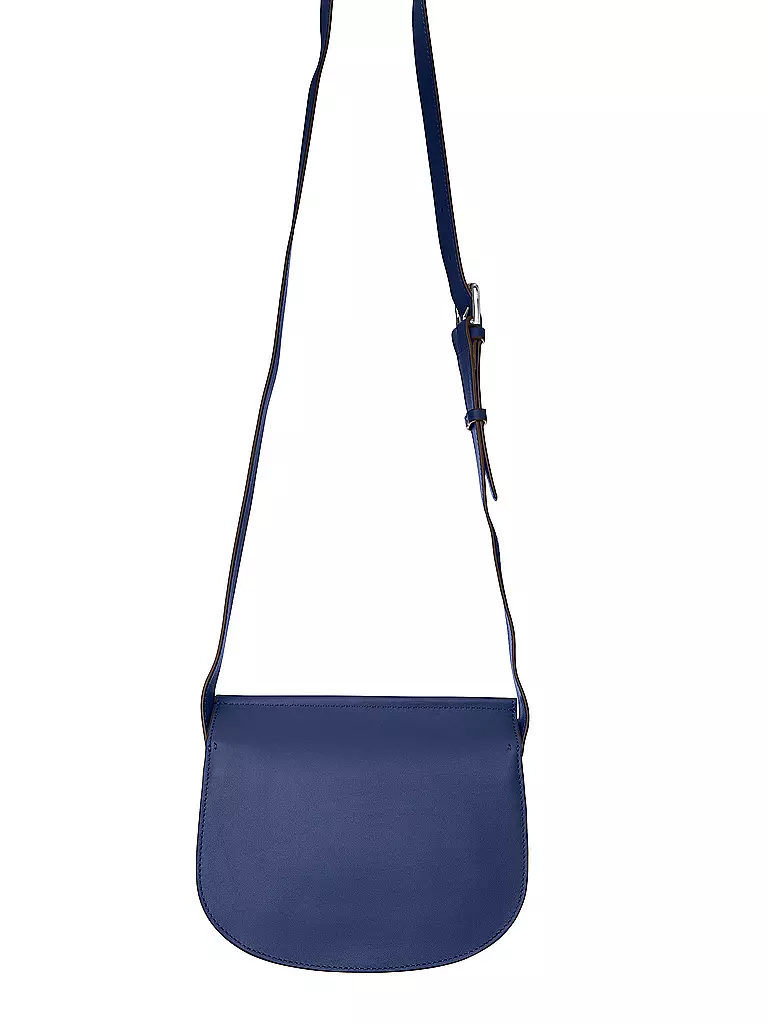 MEGGY K MUNICH | Ledertasche - Umhängetasche HELENE | blau