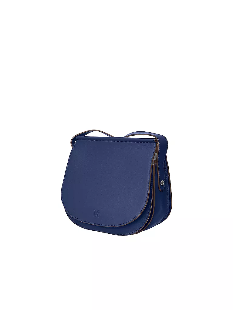 MEGGY K MUNICH | Ledertasche - Umhängetasche HELENE | blau