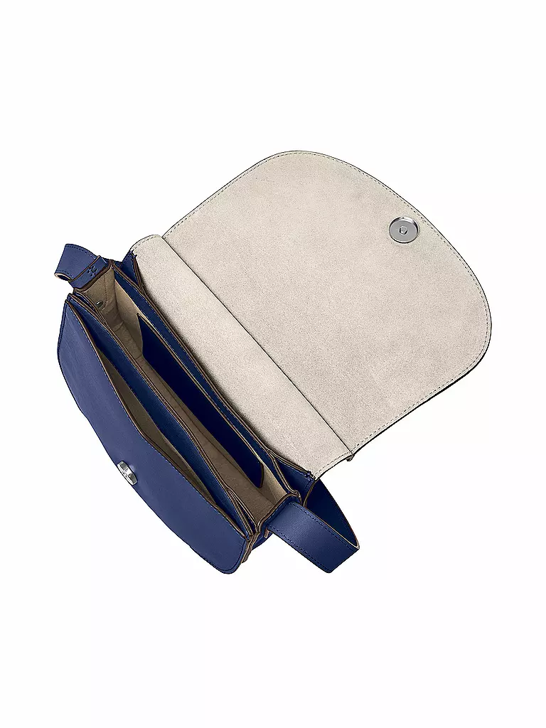 MEGGY K MUNICH | Ledertasche - Umhängetasche HELENE | blau