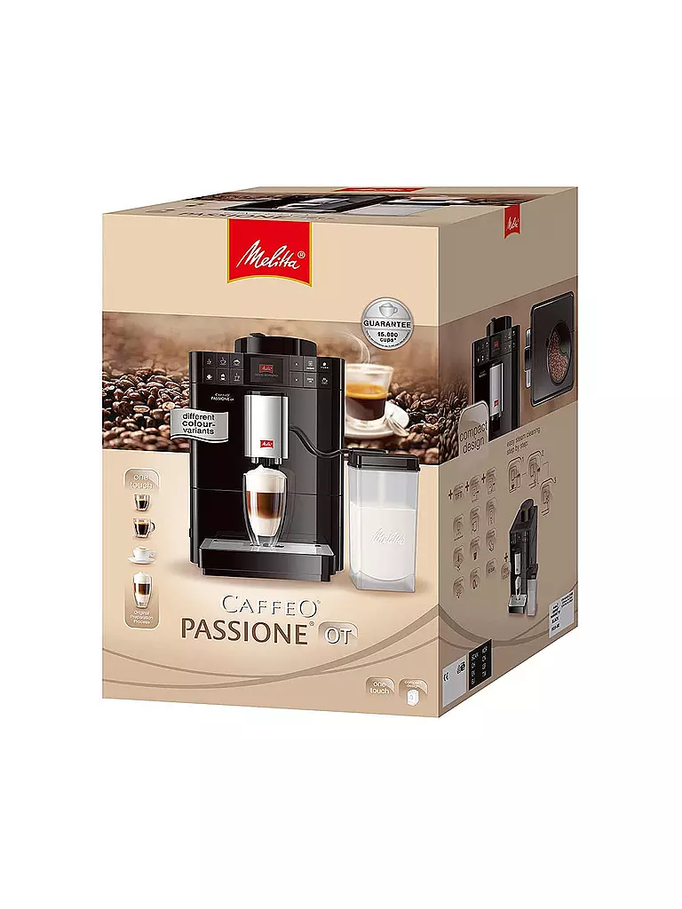 MELITTA | Caffeo® Passione® OT Kaffeevollautomat F53/1-101 Silber | silber