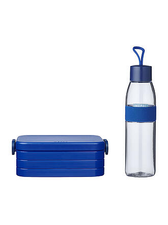 MEPAL | Jausenbox mit Wasserflasche 2-tlg. Vivid Blue