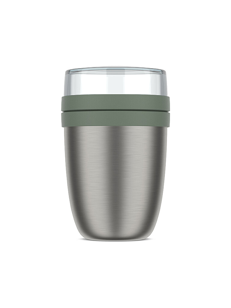 MEPAL Thermo-Lunchpot Ellipse 0,5/0,2l Edelstahl Nord Sage grün