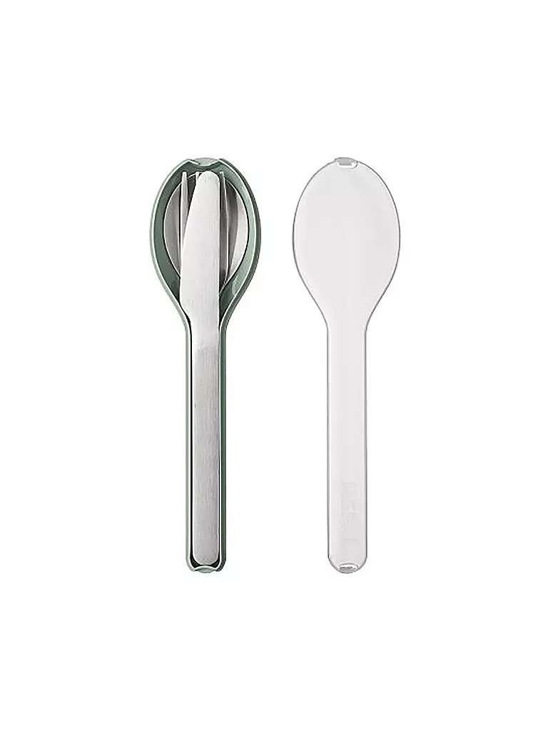 MEPAL | Besteckset ELLIPSE 3-teilig Nordic Sage | grün