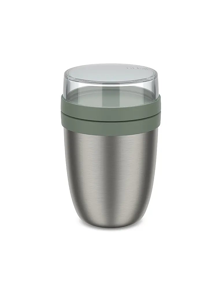 MEPAL | Thermo-Lunchpot Ellipse 0,5/0,2l Edelstahl Nord Sage | Grün