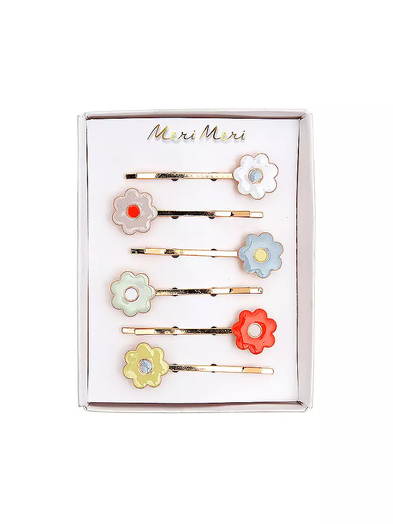 MERI MERI UK | Haarspangen - Daisy Enamel Hair Slides 6er | bunt