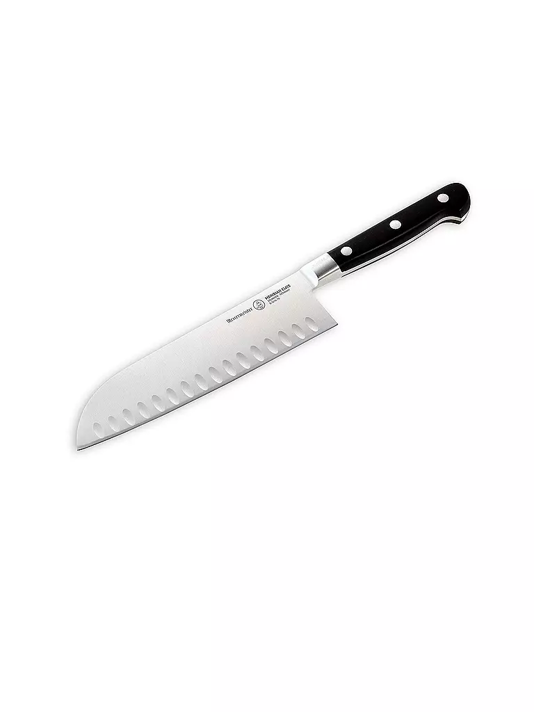 MESSERMEISTER | Santoku Messer MERIDIAN ELITE 17,8cm  | schwarz