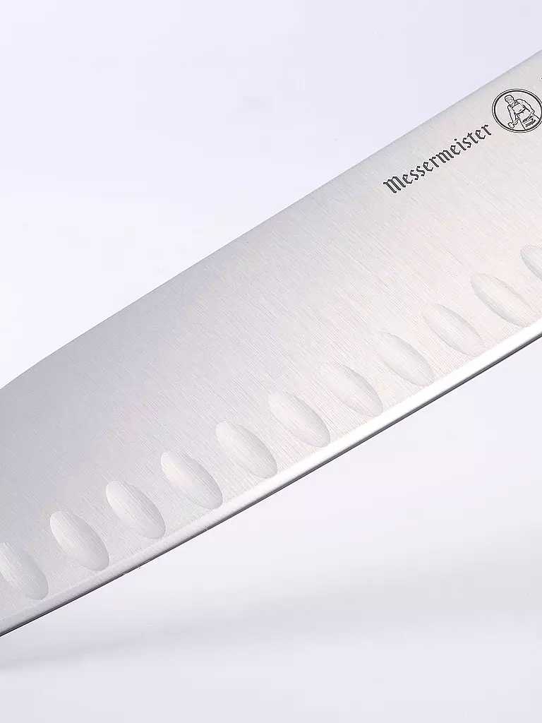 MESSERMEISTER | Santoku Messer MERIDIAN ELITE 17,8cm  | schwarz