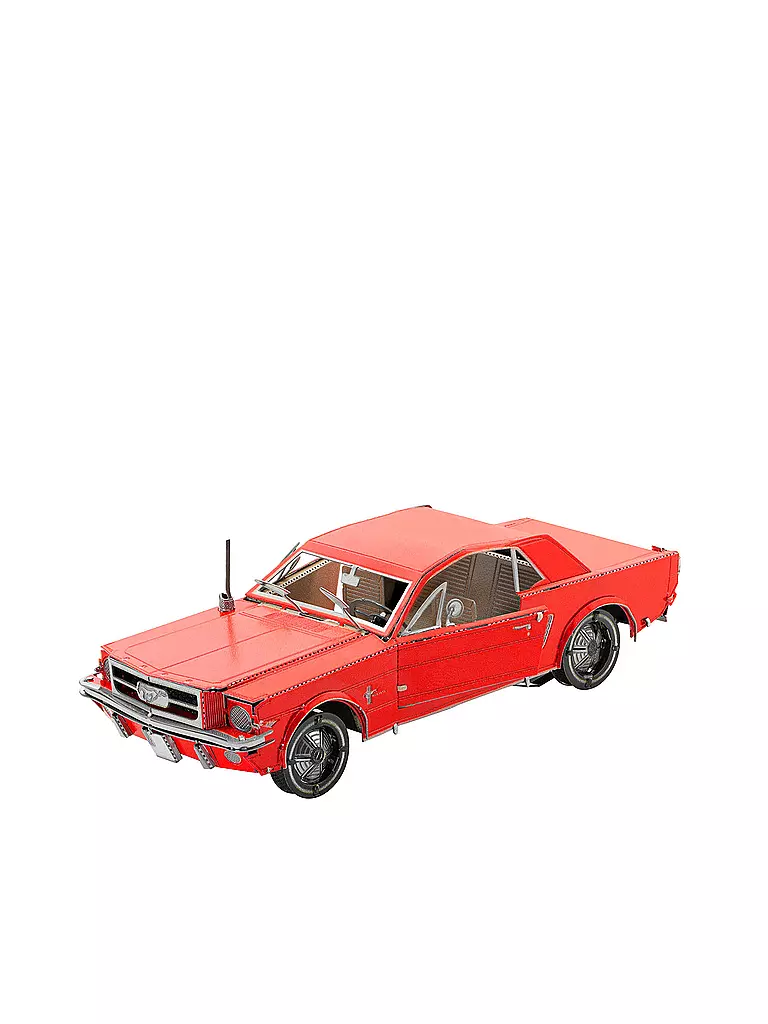 METAL EARTH | 3D Metallbausatz - 1965 Ford Mustang (rot) | keine Farbe