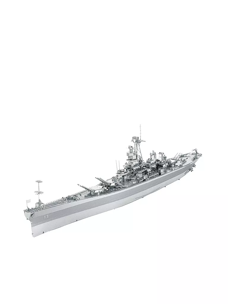 METAL EARTH | 3D Modellbausatz aus Metall "Iconx" USS Missouri | keine Farbe