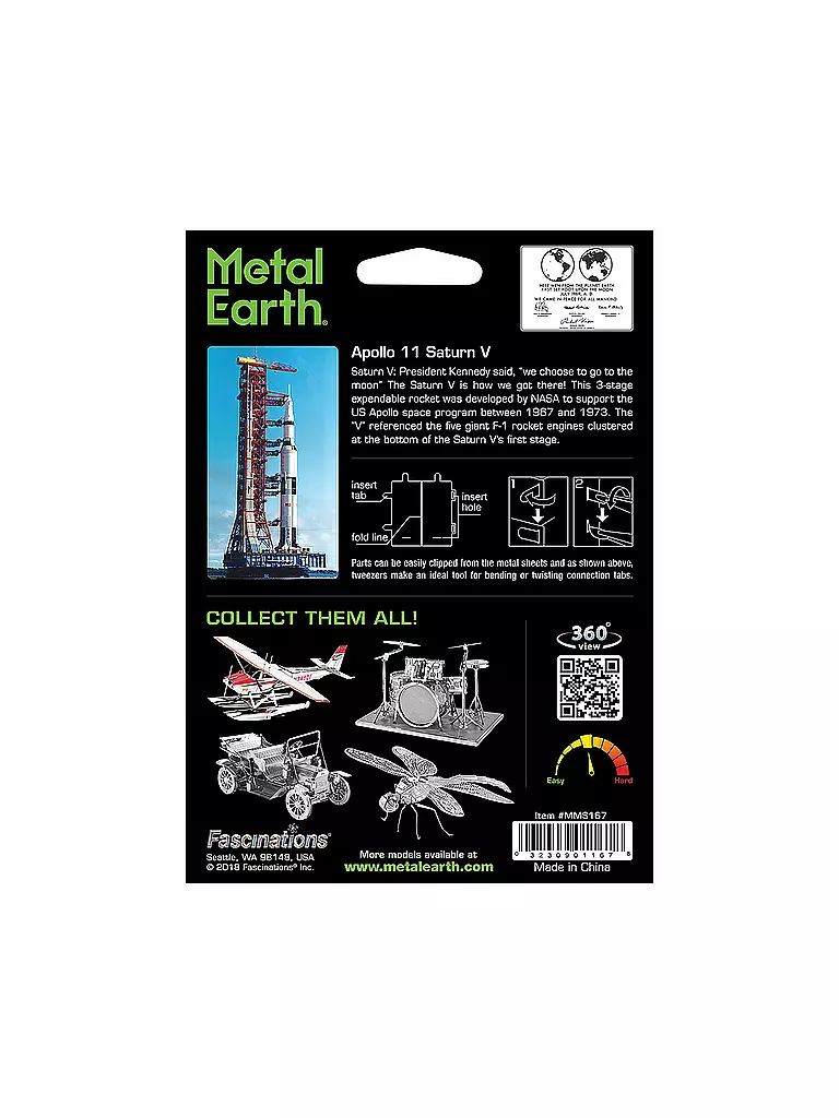 METAL EARTH | 3D Modellbausatz aus Metall "Star Wars"  | keine Farbe