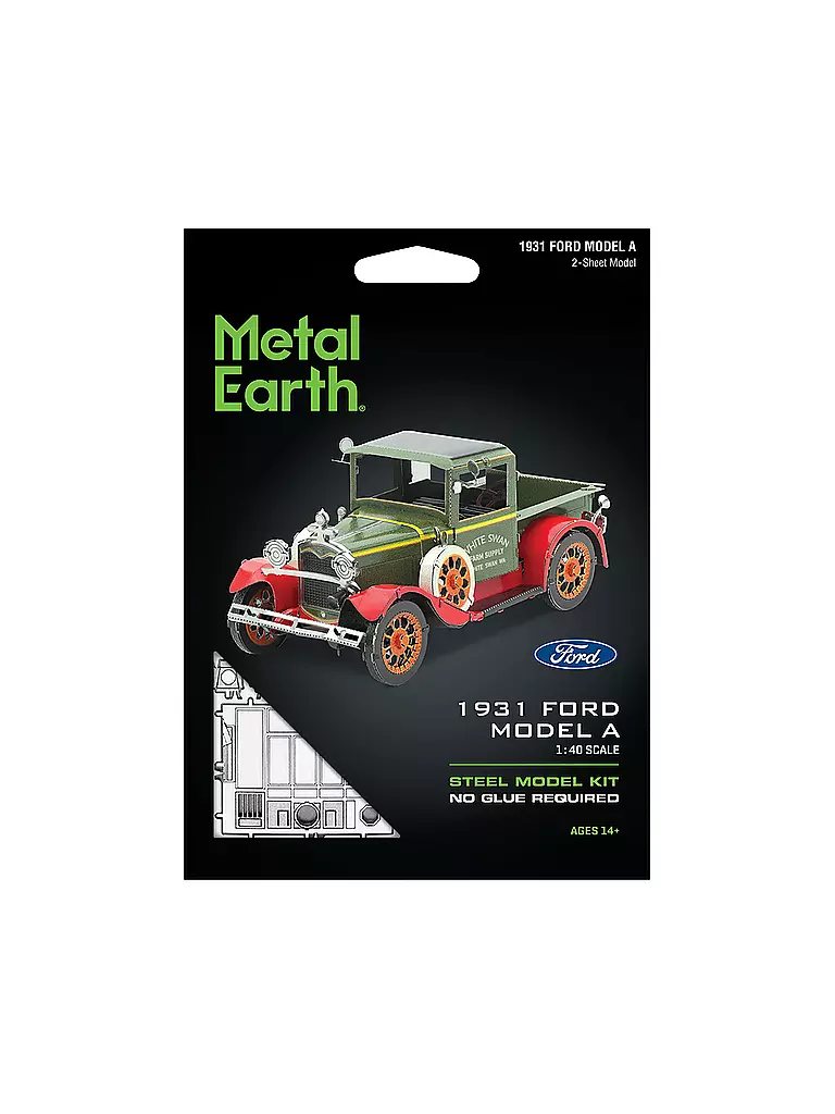 METAL EARTH | Ford - 1931 Ford Model A MMS197 | keine Farbe