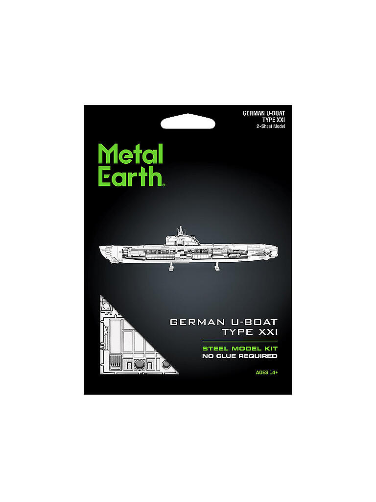 METAL EARTH German UBoat Type XXI keine Farbe