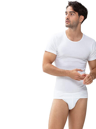 MEY | T-Shirt CASUAL COTTON weiss