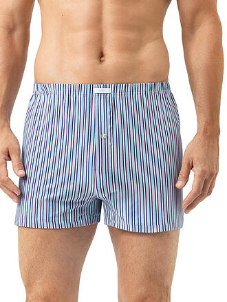MEY | Boxershorts RASPBERRY STRIPES dream blue 