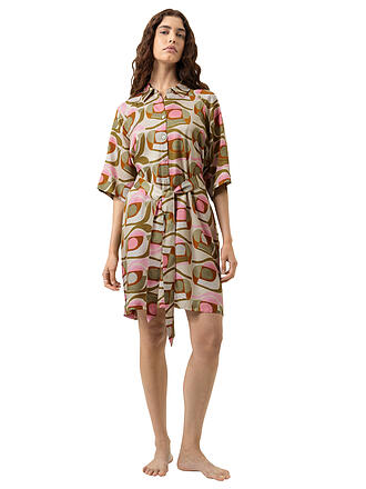 MEY | Nachthemd - Sleepshirt NOSTALGIC GEO almond milk