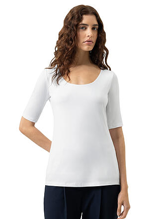 MEY | T-Shirt BLAZERSHIRT weiss