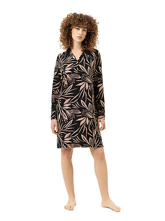 MEY | Nachthemd - Sleepshirt VIVID BLOOM schwarz