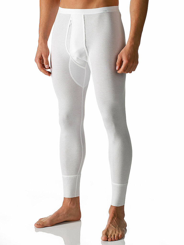 Lange Unterhose NOBLESSE weiss weiss M herren