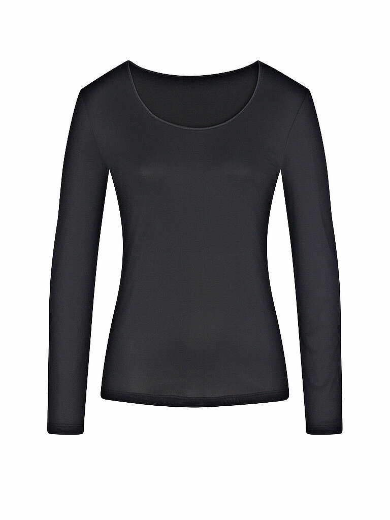 MEY Langarmshirt EMOTION schwarz schwarz | 36