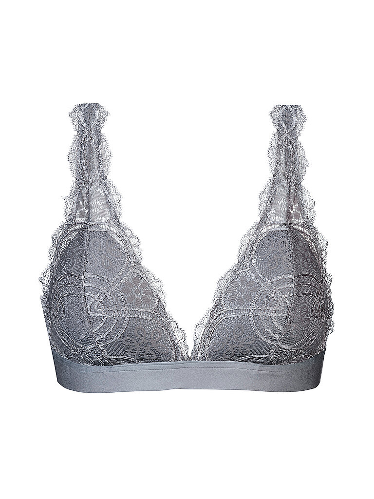MEY Triangle BH POETRY FAME lovely grey grau | XL